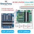 BMS 4S 3.2V 3.7V 30A LiFePO4 / Lithium Battery Charge Protection Board 12.8V 14.4V 18650 32650 Battery Packs With Balance. 