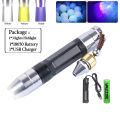 Rechargeable Gemstone Torch light 3 in 1 UV Flashlight | Jade Identification Torch |. 