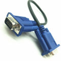 30cm 50cm Vga Cable Male To Malebraided Shielding High Premium Hdtv Vga Computer Tv Display Short Cable 0.3m/0.5m. 