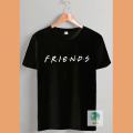 Unisex FRIENDS T-shirt Cotton Crew Neck Short Sleeve Tshirt For Men Women. 