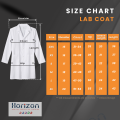 Horizon White Coat - Lab coat - Doctor Coat - White Clinical Coat. 
