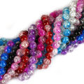 Crackle Glass Bead Ready Stock Size 4 6 810mm For Beading Jewelry Diy Craft Bracelet Necklace Earing. 