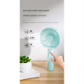 USB Mini Fan Rechargeable Portable Handheld Fan Lazy Temporary Travel Home Car Air Cooler -Blue. 