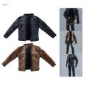 1/12 Trendy Male Jacket Miniature Clothing for 6" Male Figures Doll Model. 