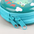 Lovely Dinosaur Round Coin Purses Cute Print Wallet Zipper Change Purse For Boys Girls Earphones Storage Pouch. 