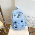 Middle School Girls Korean Edition Schoolbag For High School Students Small Fresh Schoolbag Cute Star Backpack For. 