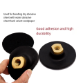 Rubber Backing Pad Polishing Grinding Disc Holder for Angle Grinder Abrasive Self-Adhesive Grinding Backing Pad Easy to Use. 
