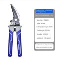 Iron Sheet Scissors Tin Sheet Metal Snip Aviation Scissor Multifunctional Metal Cutting Straight Bent Scissor Industrial Tools. 