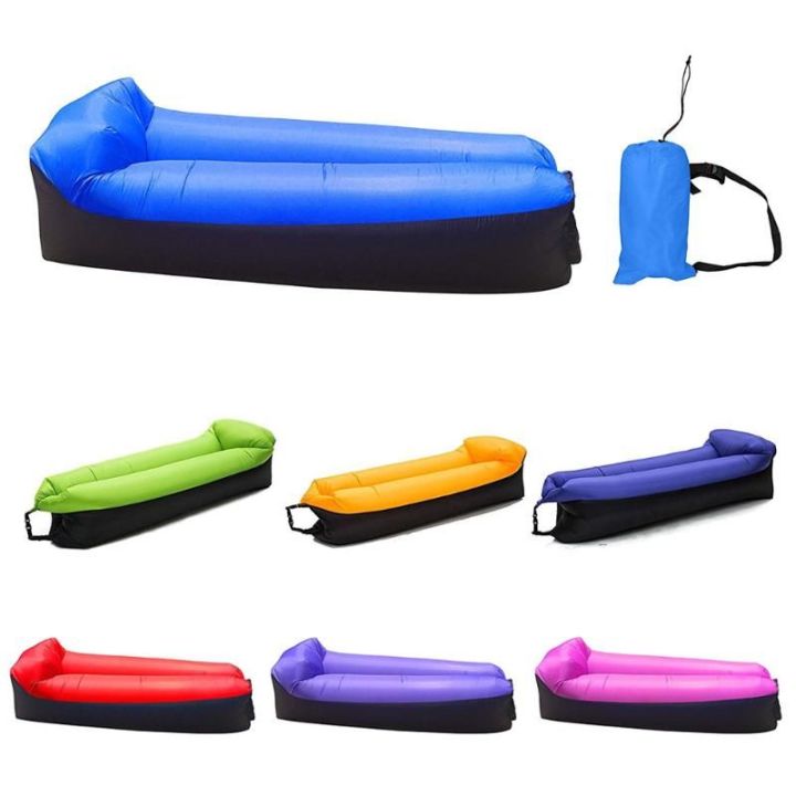 Double Colour Inflatable indoor outdoor Air Sofa