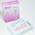 Geemy Rechargeable Lady Shaver Gm-3073 | Underarms Bikini | Pubic Hair Removal | Silent Trimming | Rechargeable | Electric Shaver | Body Hair Trimmer For Women | Hair Removal Machine For Men And Women. 