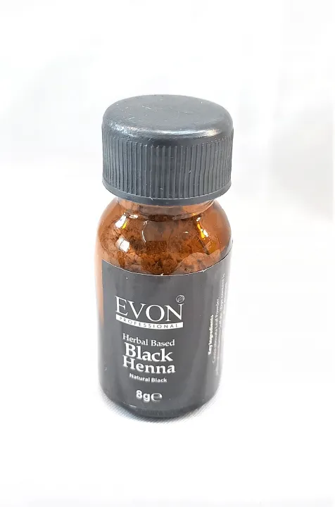 Evon%20Permanent%20Hair%20Color%20Ready%20to%20Use%20Herbal%20Based%20Hair%20Dye%20Hair%20Gray%20coverage%20for%20Men%20&%20Woman%20Black%20Henna%208g%20-%20Image%203
