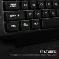 FANTECH K511 HUNTER PRO Backlit Pro Gaming Keyboard. 