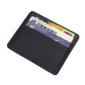 4-card Bank ID Container Protable Leather PU Meal Wallet Holder Multicolor Card. 