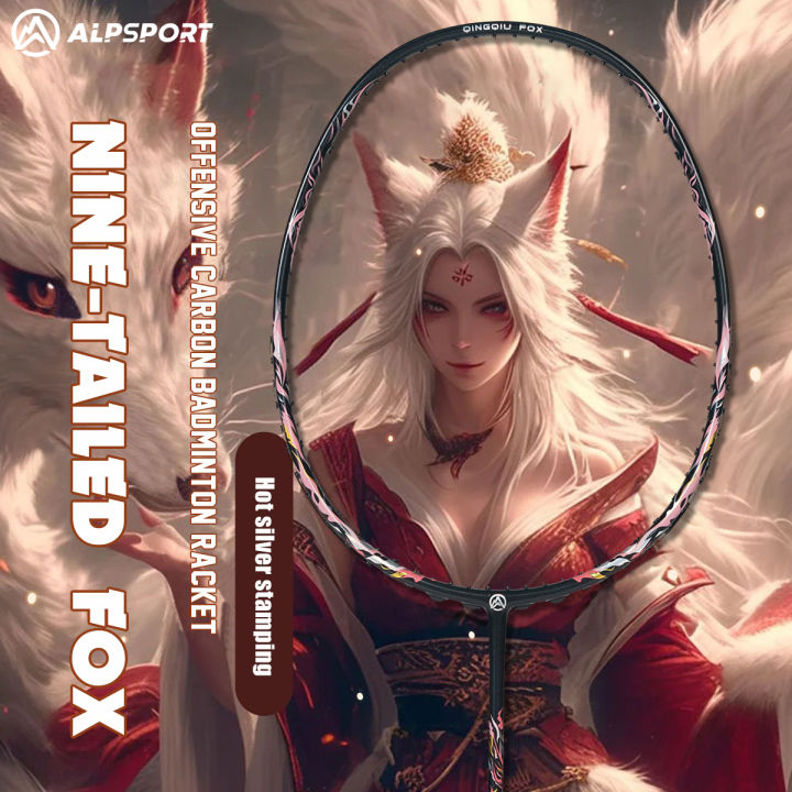 ALP-SPORTS%20Fox+8U%20Ultralight%20Carbon%20Fiber%20Badminton%20Racket%20(Women)%20%7C%20Sri%20Lanka%20Edition%20%7C%2062g%20Lightweight%20Design%20-%20Image%203