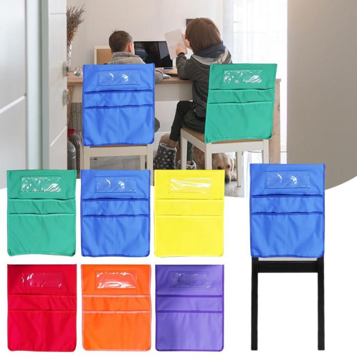 6pcs/set Chairback Buddy Pocket Chart Chair Pockets For Classrooms Seat ...