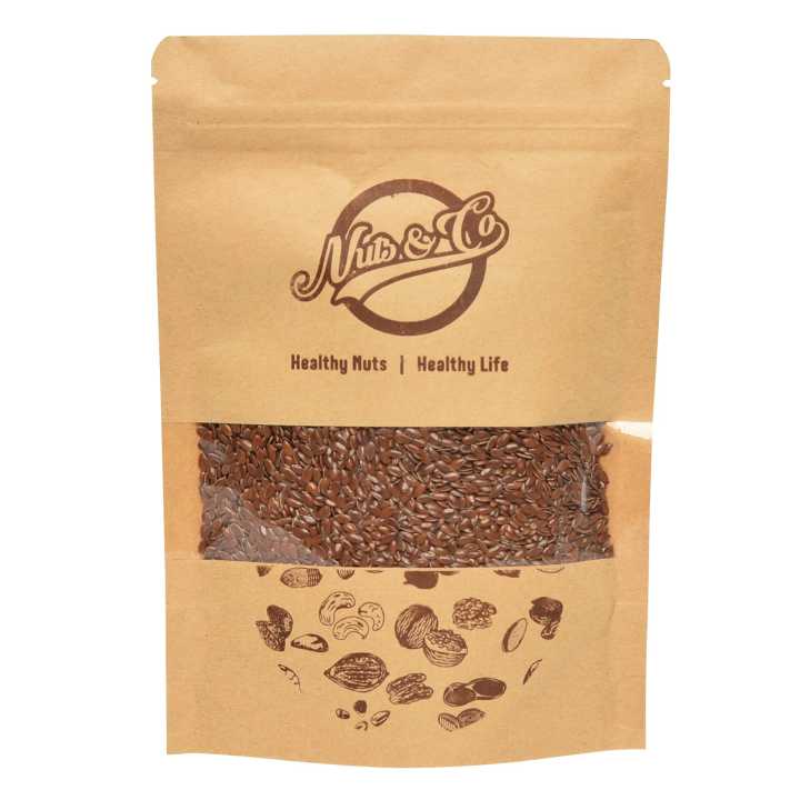 Nuts & Co Organic Flax Seeds 100g
