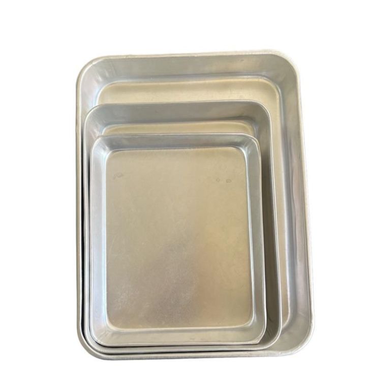 Aluminium Cake Tray 3Pcs Pack 1kg/ 2kg High Quality