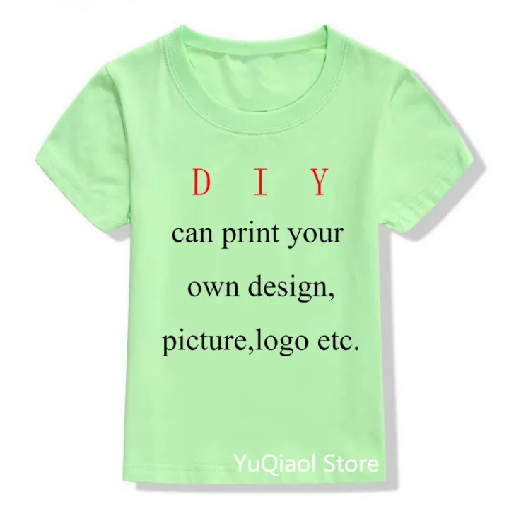 DIY%20print%20kids%20T-shirt%20summer%20boys/girls%20color%20clothes%20childen's%20top%20tshirt%20baby%20custom%20design%20T-shirt%20-%20Image%203