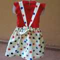 Casual Pinafore Dress For Kids. 