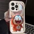 Cellphone Case For VIVO Y36 Y75 Y76 77E V27 5G Y50 Y31 4G Y67 Y78 Plus Y83 Y95 Y93 S16 Y30 Y33 Y81 Y91 Phone Casing Angel Eyes Cartoon Doraemon Cute Soft Popular Shockproof Anti-falling TPU Back Cover Matte Full Protection. 