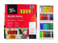 Mont Marte Acrylic Paint Colour Tube Set Signature Series 36 Color 12ml. 