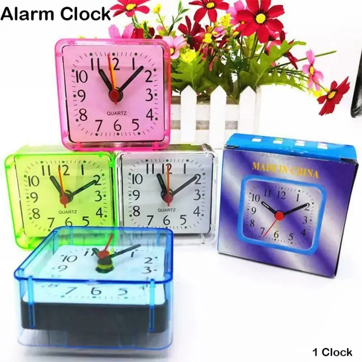 Clock Silent Alarm Clock Mini Clock Table Clock Beep Travel Alarm Clock Small Alarm Clock