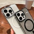HOCE Clear HD Glass Magnetic Phone Cases For iPhone 13 14 15 Pro Max 14 15 Plus MagSafe Case PC Hard Transparent Back Cover. 