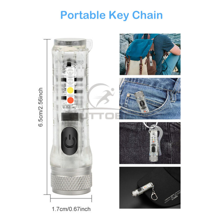 Outtobe%20Rechargeable%20Mini%20light%20Keychain%20Torch%20with%20Buckle%20USB%20Rechargeable%20LED%20Light%20Waterproof%20Pocket%20Light%20EDC%20for%20Outdoor%20-%20Image%206