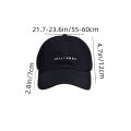 【HUT】 ”CHALLENGE” Letters Soft Cotton Baseball Cap Unisex Snapback Outdoor Sports Ponytail Hats For Women Men Hip Hop Hat Streetwear. 