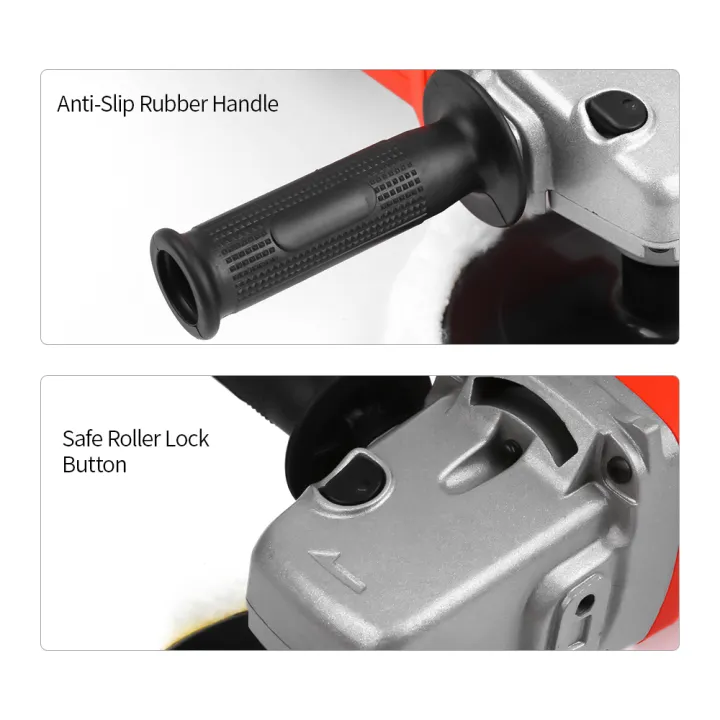 KOGEEK%201400W%20Electric%20Car%20Waxing%20Polisher%20Machine%20Handheld%20M14%20Polisher%20180mm%20Car%20Paint%20Care%20Variable%20Speed%20Household%20Marble%20Tile%20Floor%20Polishing%20Glazing%20tool%20-%20Image%205