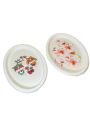 Tray Plastic Serving Tray Imported Quality & Cute Printed Design for Home & Office Serveware. 