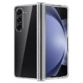 Case with Hinge Protection for Samsung Galaxy Z Fold 5 Slim Fit Transparent Hard PC Fold4 Cover. 