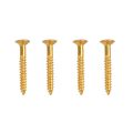 2X Cigar Box Guitar Parts: 3-String Gold Top Loading Hard-Tail Adjustable Bridge Gold Color. 