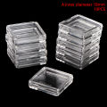 10PCS Square Clear Plastic Protector Containers Case For Token Board Game Holder Boxes Cards Collection AITENG. 