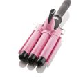 3 Barrels Hair Curler - Curling Iron Wand 25mm Mermaid Hair Waves with 2 Adjustable Temperature Control, Quick Heating Iron Curling Tongs for Long or Short Hair Styling. 