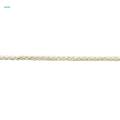 3x 10M Soft Braided Cord Natural Cotton Rope Thread Cord Light Beige 5mm. 