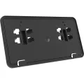 Front Bumper License Plate Bracket Holder Cover Frame JL3Z-17A385-BA for Ford F150 2018 2019 2020 Accessories ,Black. 