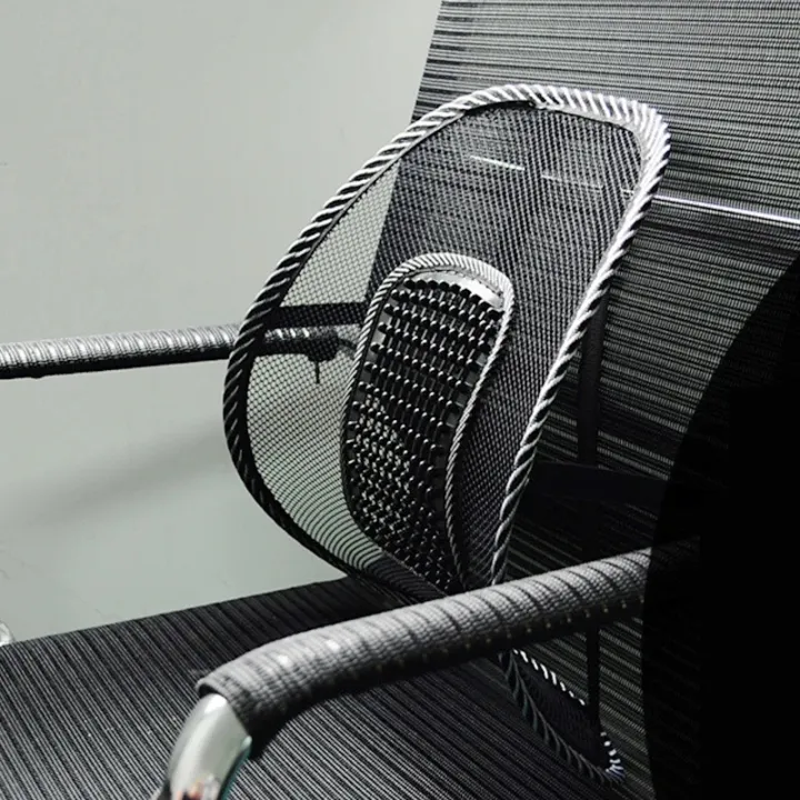 Black%20Mesh%20Cloth%20Car%20Seat%20Cushion%20Lumbar%20Waist%20Back%20Support%20Lumbar%20Pillow%20%20General%20car%20seat%20massage%20backrest%20office%20chair%20massage%20backrest%20lumbar%20support%20mesh%20breathable%20lumbar%20cushion%20seat%20support%20Massage%20Car%20Seat%20Lumbar%20Lower%20Back%20Support%20Mesh%20Cushion%20-%20Image%207