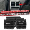 Rear Center Console Dash Air AC Vent for Mercedes Benz W166 W292 ML GL GLE Class 2012-2019 166 830 05 54 2A17. 