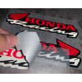 Honda Racing Logo Sticker Motorcycle Scooter Racing Sticker Logo Decoration Sticker Honda Universal Modified Sticker. 