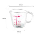 【ZOSR】 15ML Simple Graduated Minie Baking Kitchen Tools Beaker Cup Measuring Cup Coffee Cup. 