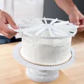 Round Cake Slice & Pie Slicer Marker, Cake Divider, Cheesecake Cutter, 10 or 12 Slices Double Sided Cake Portion Marker, Works for Cakes  Cake Divider Cake Slice - Cake Portion Marker Cake Cutter. 