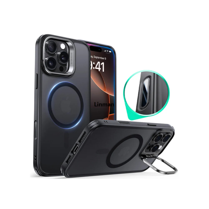 Linman%20PMH%20Tech%20ESR%20Classic%20Hybrid%20Case%20For%20iPhone%2016%20Affordable%20Pro%20Max%20With%20Stash%20Stand%20Camera%20Control%20Cover%20-%20Image%203