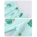 Yfashion 2pcs Children Air-conditioning Homewear Set Cartoon Printing Short Sleeves Tops Shorts Pajamas Suit For Boys Cotton Girls. 