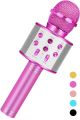 Kids Microphone for Singing, Wireless Bluetooth Karaoke Microphone for Adults, Toys for Boys Girls Gift for Birthday Party. 
