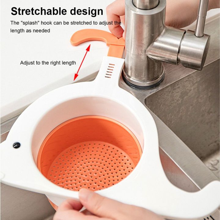 Sink%20Drain%20Basket%20Kitchen%20Debris%20Residue%20Strainer%20Holder%20Animal%20Organizer%20Drainer%20Washing%20Drying%20Rack%20Multifunctional%20Filter%20-%20Image%203