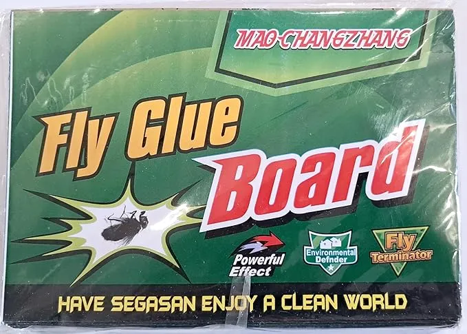 Green Fly Glue Trap Sticker