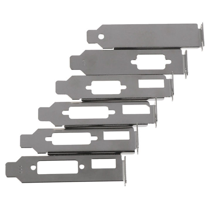 NEW%20Low%20Profile%20Bracket%20Adapter%20HDMI%20DVI%20DP%20VGA%20Baffle%20Port%20Full%20Height%20Bracket%20For%20Half%20Height%20Graphics%20Card%20Kit%20-%20Image%205