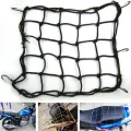 Black New motorcycle helmet net luggage cargo net motorcycle accessories storage bag. 