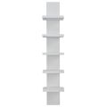 VTEC FURNITURE Modern Wall Rack / Wall Shelf / 5- Tier Wall Rack / Floating shelf. 